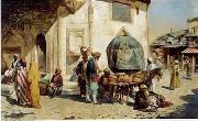 unknow artist Arab or Arabic people and life. Orientalism oil paintings 139 oil on canvas